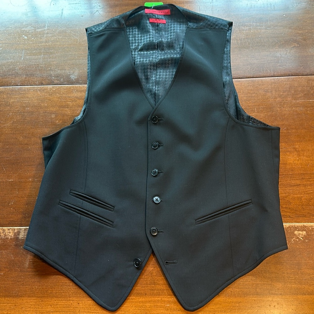 JOHN VARVATOS Black Vest